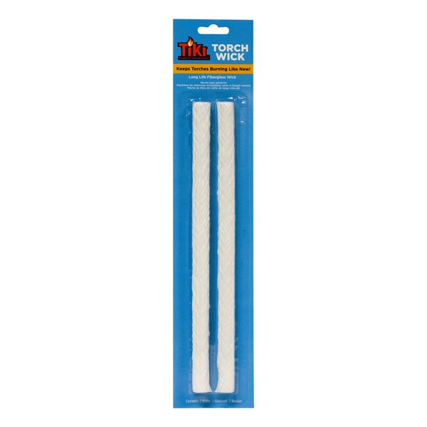 Lamplight Farms TIKI 0.5 in. X 9 in. L Round Wick Shape Fiberglass Torch Wick 2 pk 1312128 - main